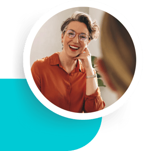 Square circle image with Graphics