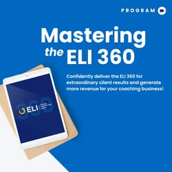 Mastering the ELI 360 shopify webinar product